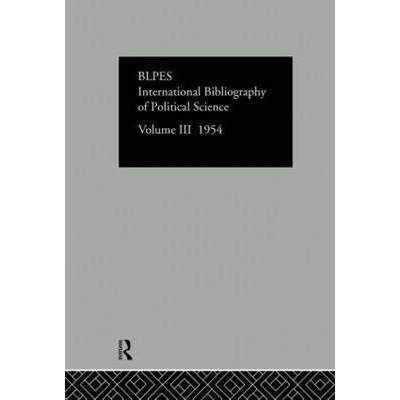 【4周达】INTL BIBLIO POL SC 1954 VOL  3 [9780415126403]