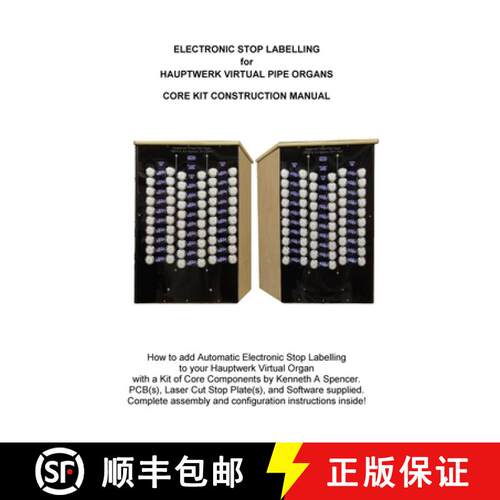 【3-4周达】Electronic Labelling for Hauptwerk Organs: Construction Manual [9781008911451]