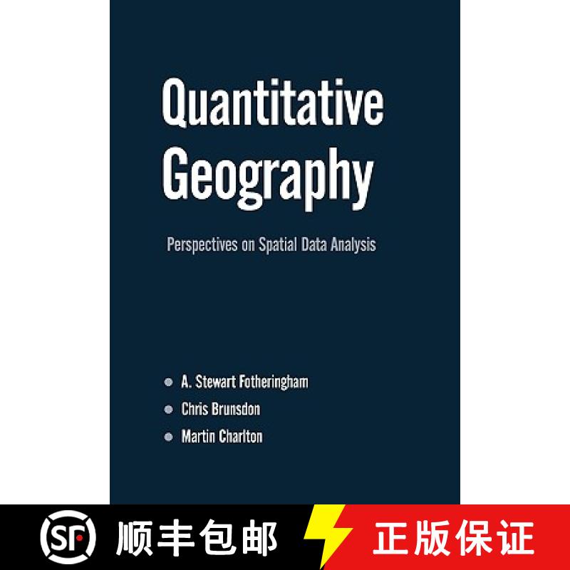 【3-4周达】Quantitative Geography: Perspectives on Spatial Data Analysis [9780761959489]