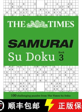 【3-4周达】The Times Samurai Su Doku 3: 100 Challenging Puzzles from the Times [9780007580774]