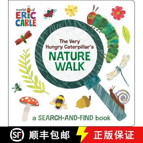 【3-4周达】The Very Hungry Caterpillar's Nature Walk: A Search-and-Find Book [9780593752067]