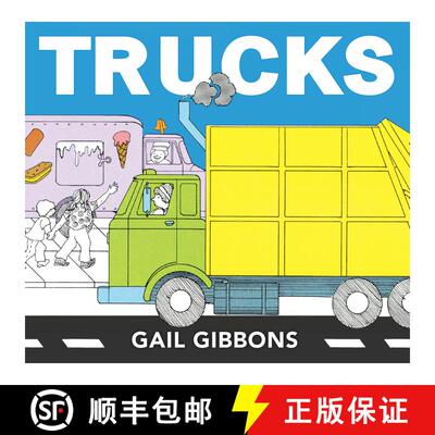 【3-4周达】Trucks: An Engaging Introduction to Dump Trucks, Fire Trucks, Cement Mixers, and More [9780823441495]