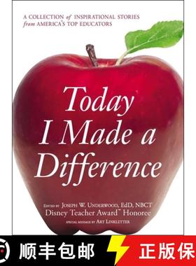 【3-4周达】Today I Made a Difference: A Collection of Inspirational Stories from America's Top Educators [9781598698343]