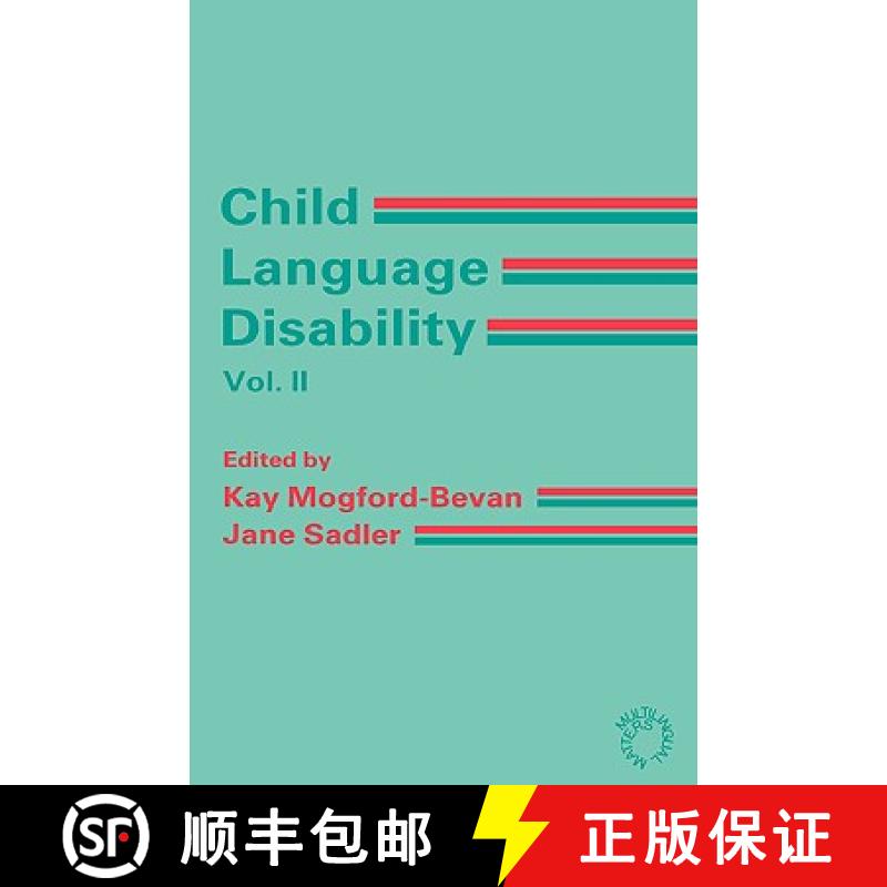 【3-4周达】Child Language Disability Vol.2: Semantic and Pragmatic Difficulties - Child Language Disa... [9781853591273]