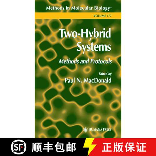 【3-4周达】Two-Hybrid Systems : Methods and Protocols [9780896038080]