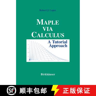 【3-4周达】Maple via Calculus : A Tutorial Approach [9780817637712]