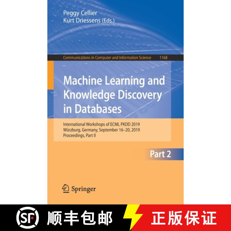 【4周达】Machine Learning and Knowledge Discovery in Databases: International Workshops of ECML PKDD ... [9783030438869]