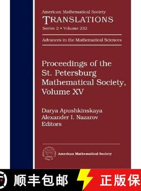 【3-4周达】Proceedings of the St. Petersburg Mathematical Society, Volume 15 : Advances in Mathematic... [9781470415518]