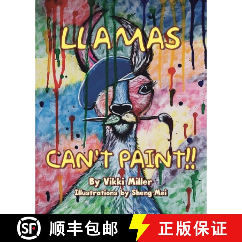 【3-4周达】Llamas Can't Paint!! [9780228861775]