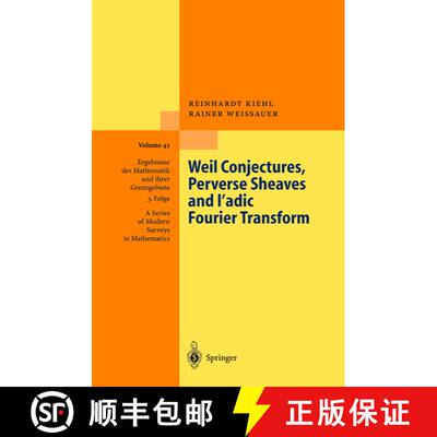 【3-4周达】精装 Weil Conjectures, Perverse Sheaves and ℓ-Adic Fourier Transform [9783540414575]