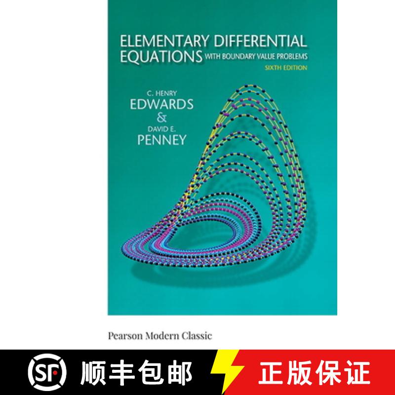 【3-4周达】Elementary Differential Equations with Boundary Value Problems (Classic Version) [9780134995410]