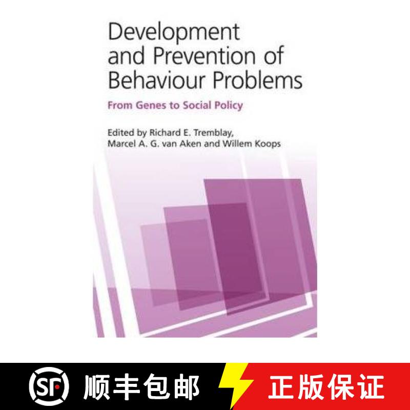 【3-4周达】Development and Prevention of Behaviour Problems : From Genes to Social Policy [9781848720077]