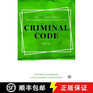 2025 Health The Code 9781487567682 Criminal Annotated 4周达 Provisions Mental Part.1 the