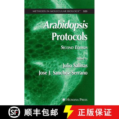 【3-4周达】精装 Arabidopsis Protocols, 2nd Edition (2nd ed. 2006) [9781588293954]
