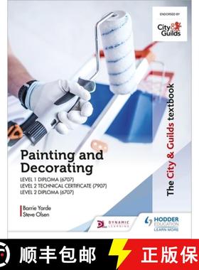 【3-4周达】City & Guilds Textbook: Painting and Decorating for Level 1 and Level 2 [9781398305779]