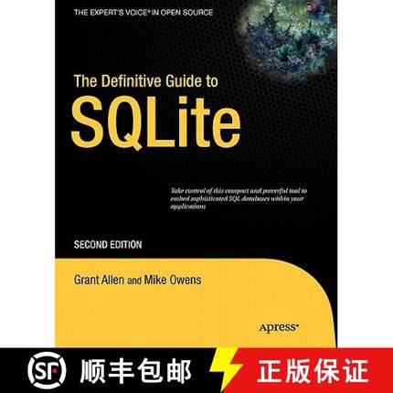 【3-4周达】The Definitive Guide to SQLite [9781430232254]