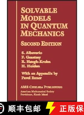 【3-4周达】精装 Solvable Models in Quantum Mechanics [9780821836248]