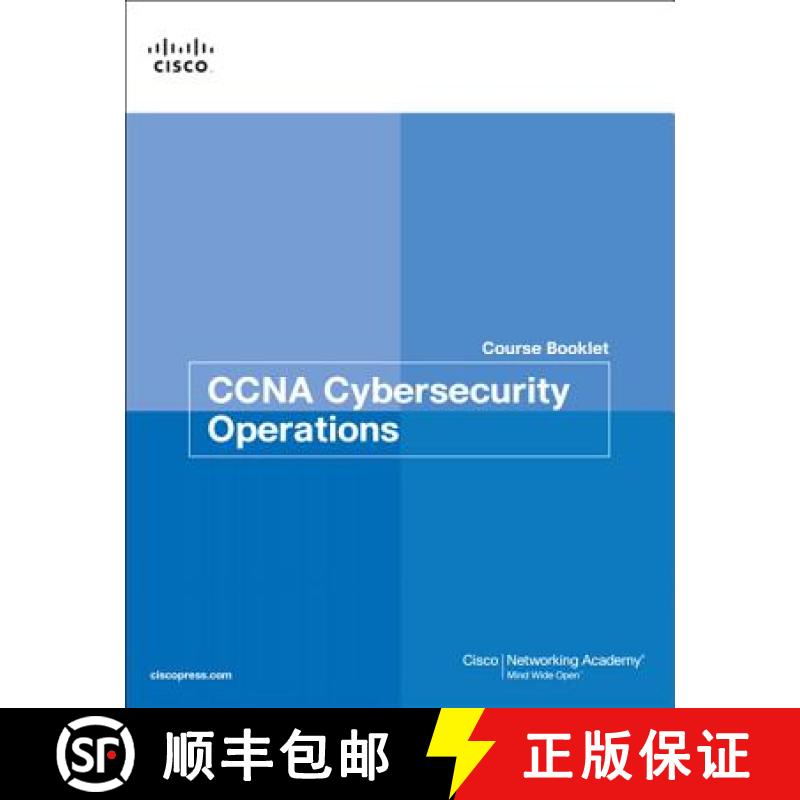 【3-4周达】CCNA Cybersecurity Operations Course Booklet [9781587134371]