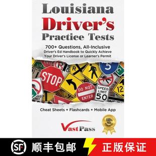 Practice Handbook Tests Louisiana 700 Q... All Driver Inclusive 4周达 9781955645249 Questions