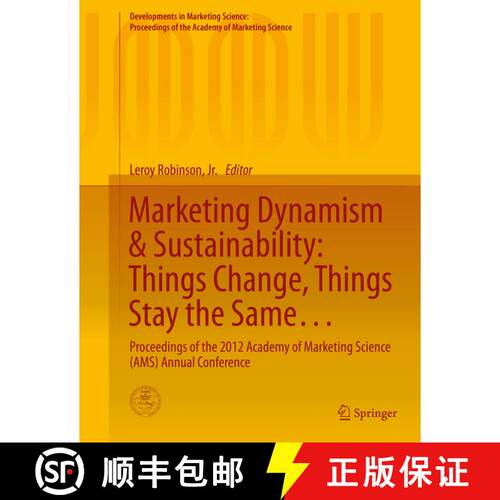 【3-4周达】精装 Marketing Dynamism & Sustainability: Things Change, Things Stay the Same...: Proceedi... [9783319109114]