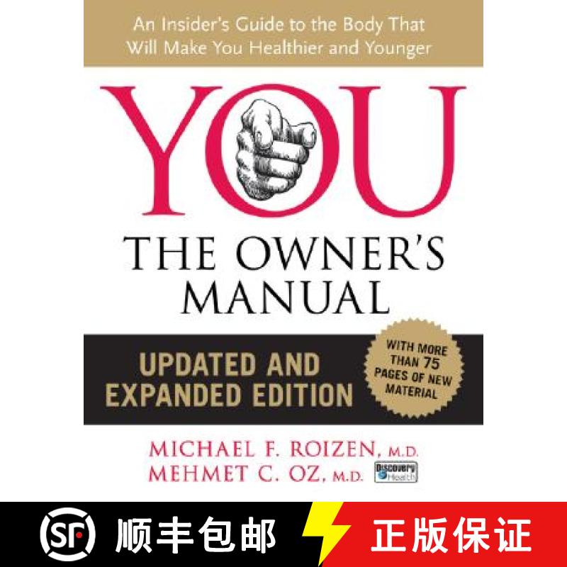 【3-4周达】You: The Owner's Manual, Updated and Expanded Edition: An Insider's Guide to the Body That... [9780061473678]