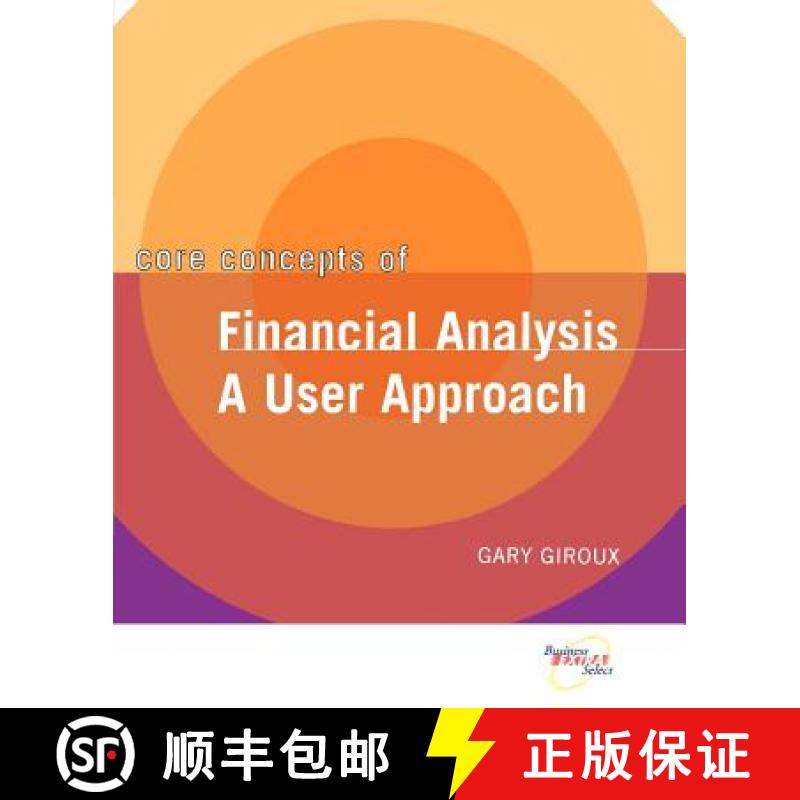 【3-4周达】Core Concepts Version Of Financial Analysis: A User Approach [Wiley会计] [9780471467120]