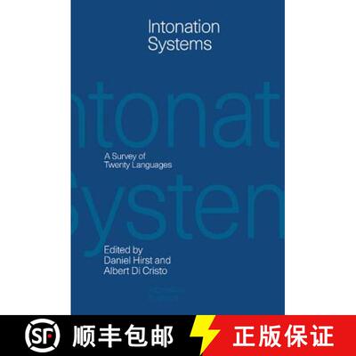 【3-4周达】精装 Intonation Systems: A Survey of Twenty Languages [9780521395137]