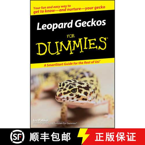 【3-4周达】Leopard Geckos For Dummies [Wiley生活类] [9780470121603]