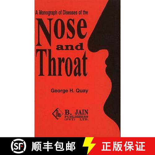 【3-4周达】A Monograph of Diseases of the Nose & Throat [9788170216766]