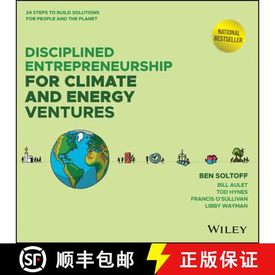 【3-4周达】精装 Disciplined Entrepreneurship for Climate and Energy Solutions: 24 Steps to Build Solu... [9781394285518]