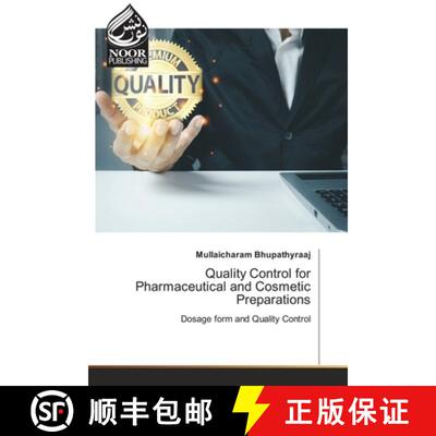 【3-4周达】Quality Control for Pharmaceutical and Cosmetic Preparations: Dosage form and Quality Cont... [9786205634622]