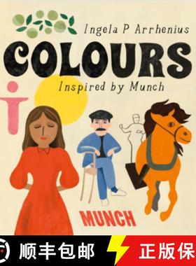 【3-4周达】Colours : Inspired by Edvard Munch [9788293560944]