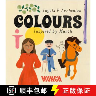 【3-4周达】Colours : Inspired by Edvard Munch [9788293560944]
