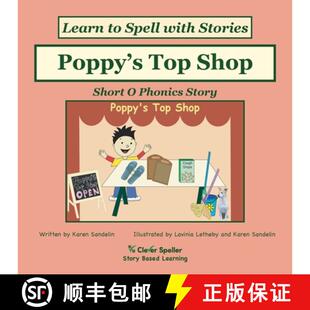【3-4周达】Poppy's Top Shop: Decodable Sound Phonics Reader for Short O Word Families [9780648310273]