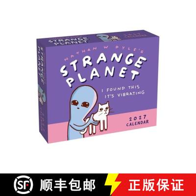 【3-4周达】Strange Planet 2027 Day-to-Day Calendar: I Found This It's Vibrating [9798881609740]