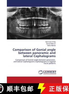 预订 Comparison of Gonial angle between panoramic and lateral Cephalograms [9786202922166]