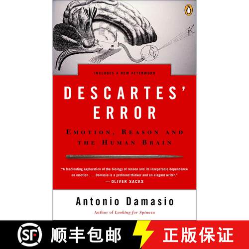 【3-4周达】笛卡尔的错误 Descartes' Error: Emotion, Reason, and the Human Brain [9780143036227]
