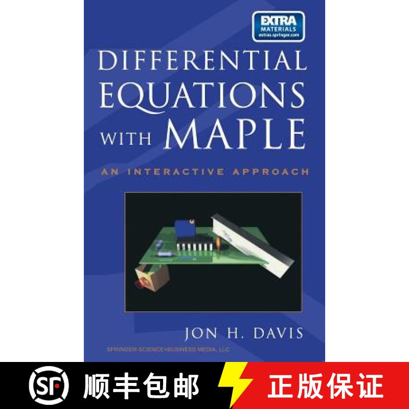 【3-4周达】Differential Equations with Maple: An Interactive Approach [9781461271208]
