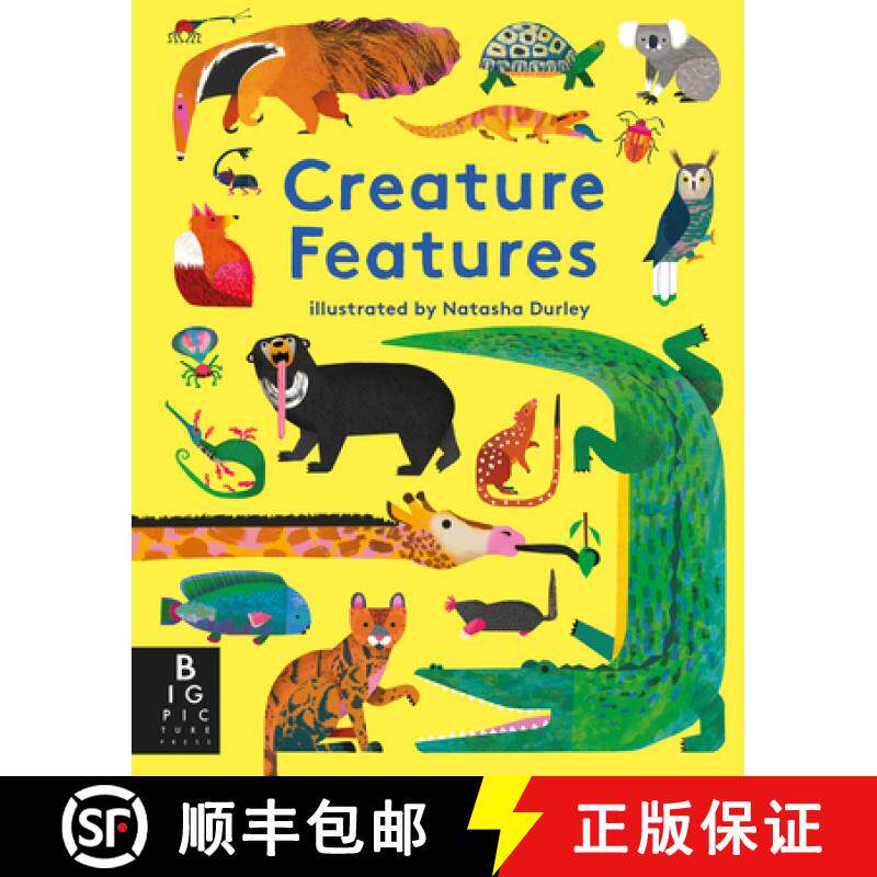 【3-4周达】Creature Features [9781536210439]