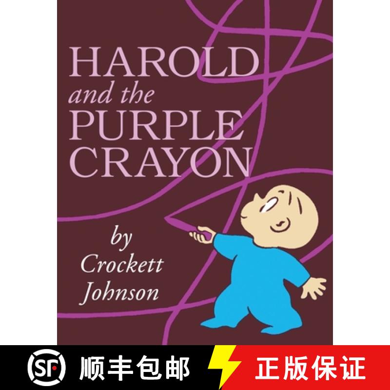 预订 Harold and the Purple Crayon 50th Anniversary Edition (Purple Crayon Books) [9780064430227]
