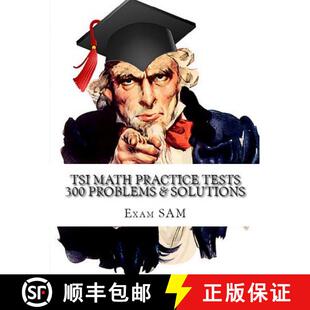 【3-4周达】TSI Math Practice Tests: Texas Success Initiative Assessment Math Study Guide with 300 Pro... [9780999808795]