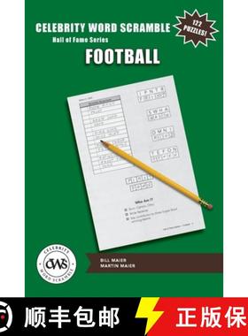 【3-4周达】Celebrity Word Scramble Hall of Fame Series Football [9798990963030]