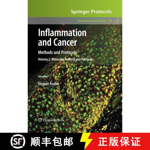 【3-4周达】Inflammation and Cancer: Methods and Protocols: Volume 2, Molecular Analysis and Pathways ... [9781617379055]