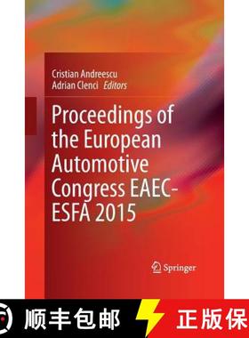 【3-4周达】Proceedings of the European Automotive Congress Eaec-Esfa 2015 [9783319387383]