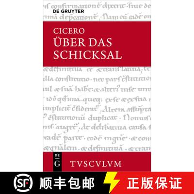 【3-4周达】Über Das Schicksal / de Fato: Lateinisch - Deutsch [9783110471182]