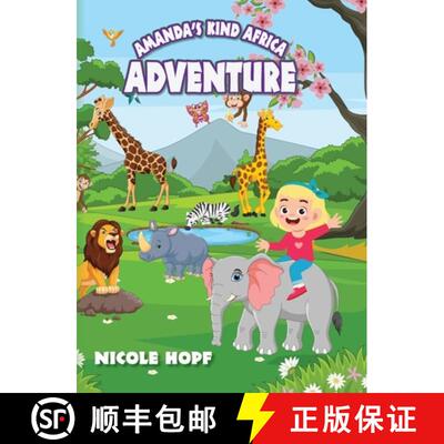 【3-4周达】精装 Amanda's Kind Africa Adventure [9798822924291]