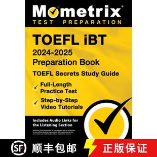 2025 Length Preparation 2024 TOEFL Practice Full Book Tes... Study iBT Guide 4周达 9781516726011 Secrets