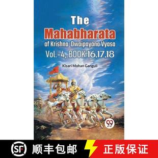 4周达 Mahabharata dwaipayana Book The Vol. vyasa 9789358595475 krishna