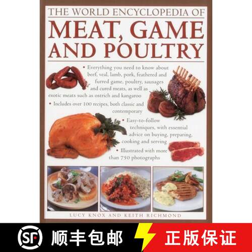 【3-4周达】World Encyclopedia of Meat, Game and Poultry: How to Prepare and Cook Every Type of Meat w... [9781780191096]