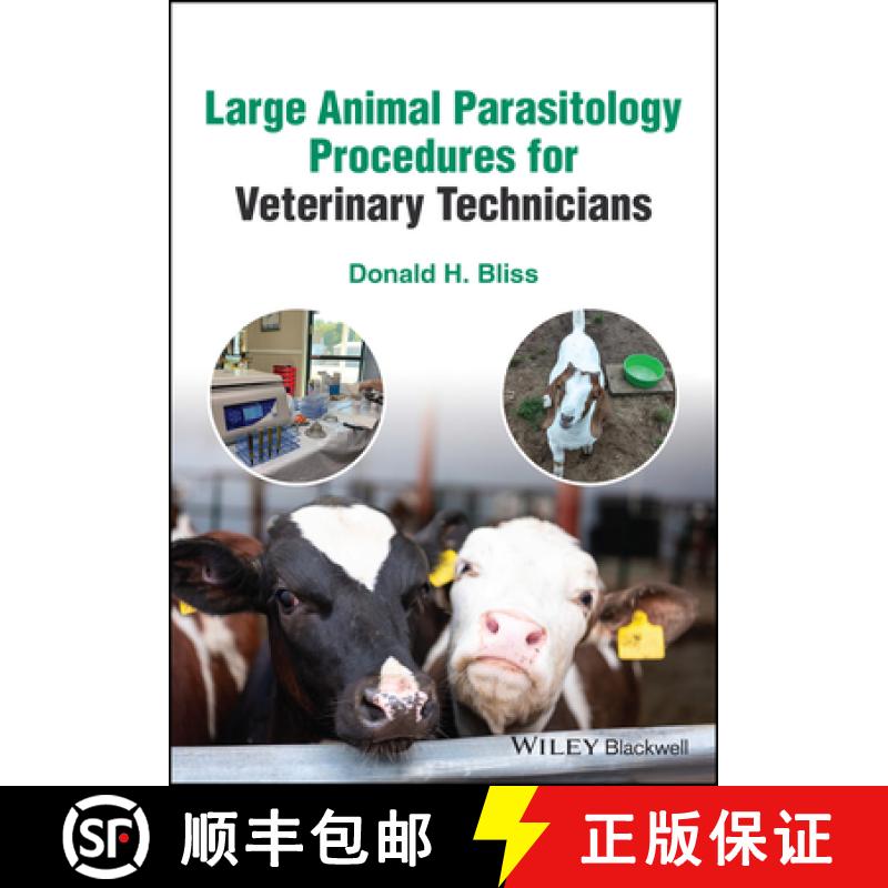 【3-4周达】Large Animal Parasitology Procedures for Veterinary Technicians [9780470959022]